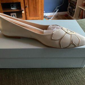 Rachel Simpson Wedding Flats "Autumn" in ivory